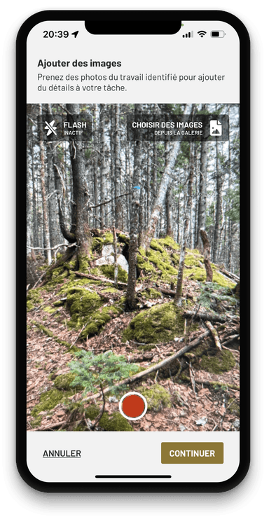 Ajout photo tâche